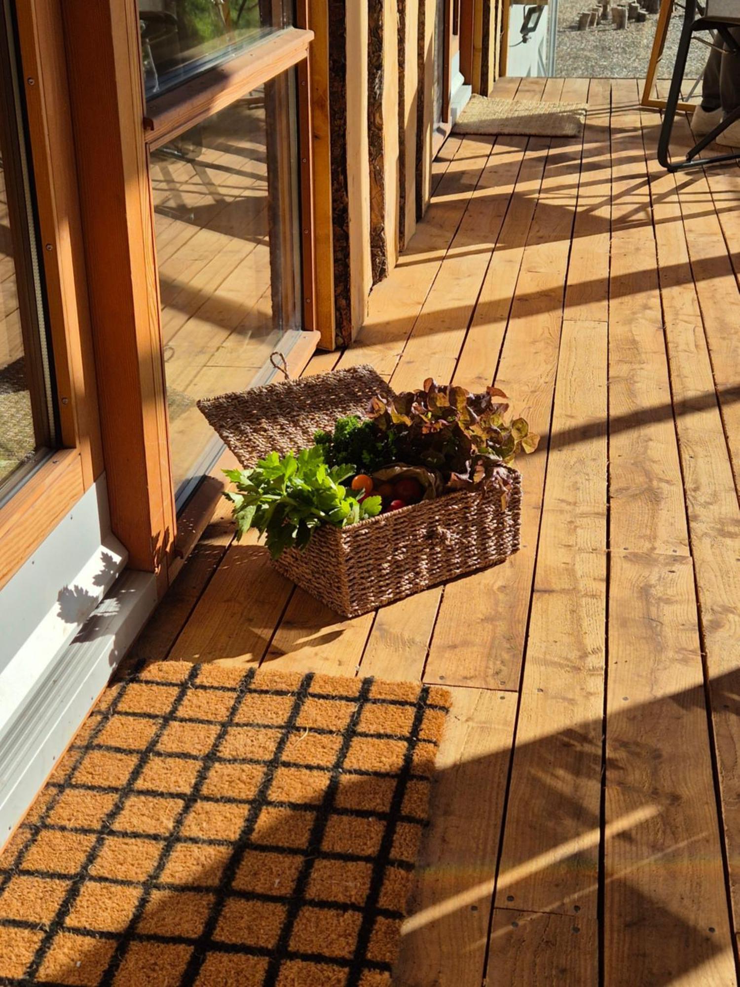 Mothir Joerth Organic Farm Guesthouse In Vallanes Bagian luar foto