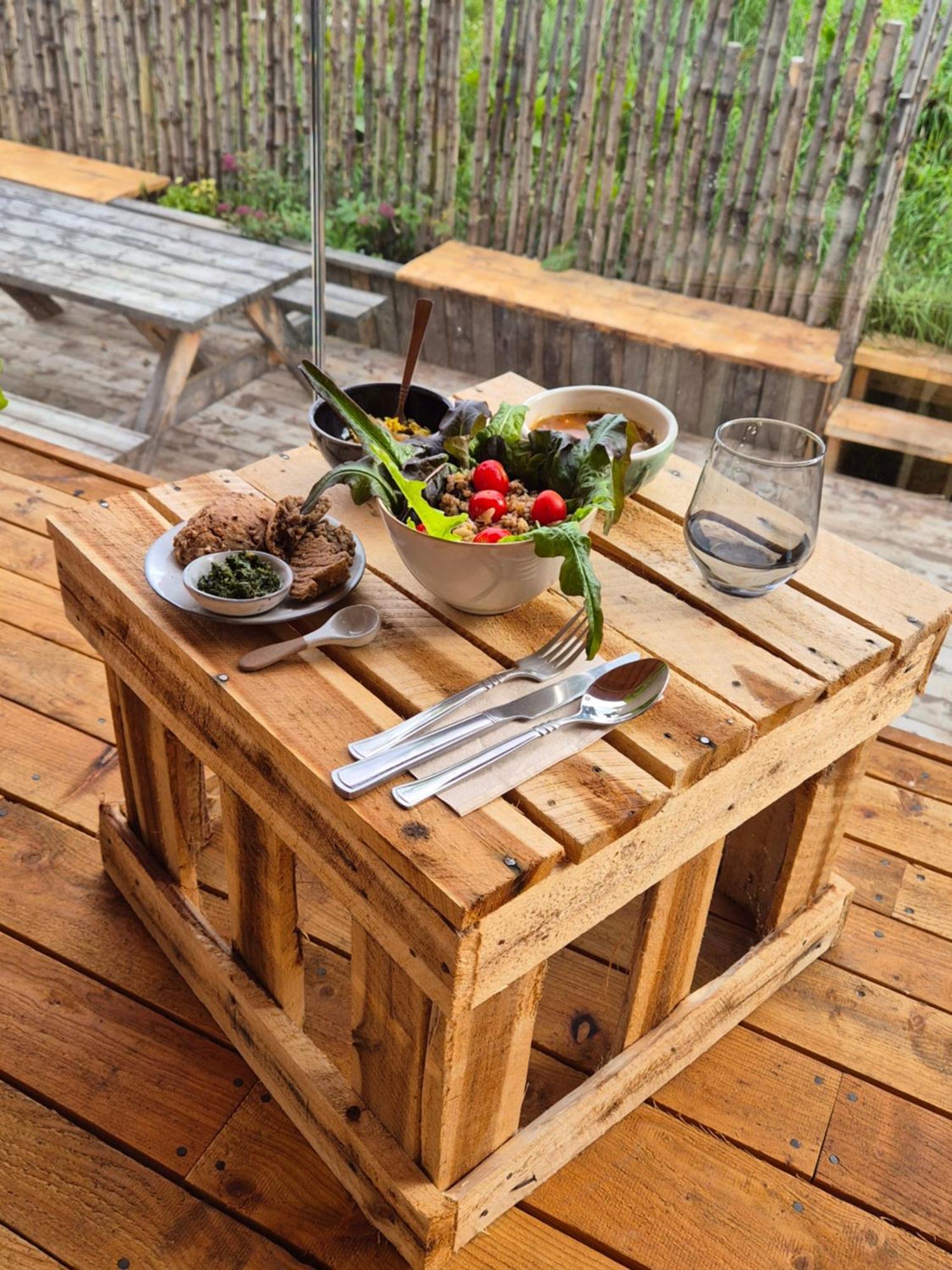 Mothir Joerth Organic Farm Guesthouse In Vallanes Bagian luar foto